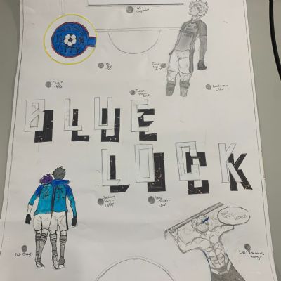 Year 7 & 8 Entry ~ Blue Lock by Keyaan Rahman