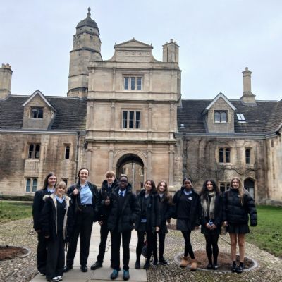 Year 10s trip to Gonville and Caius College, University of Cambridge