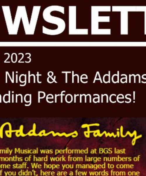 E NEWSLETTER 12/7/23