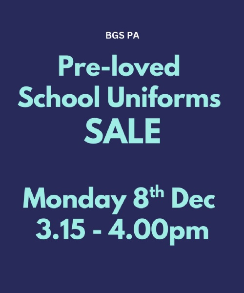 BGS PA Pre-loved School Uniform Sale